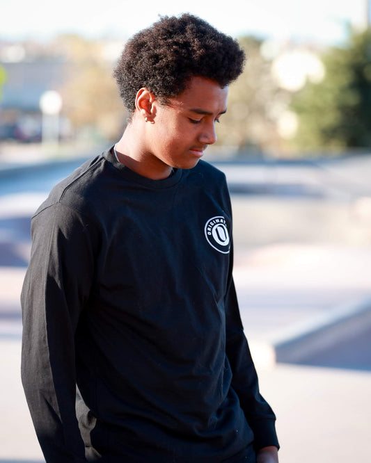 Long Sleeve Black Tee