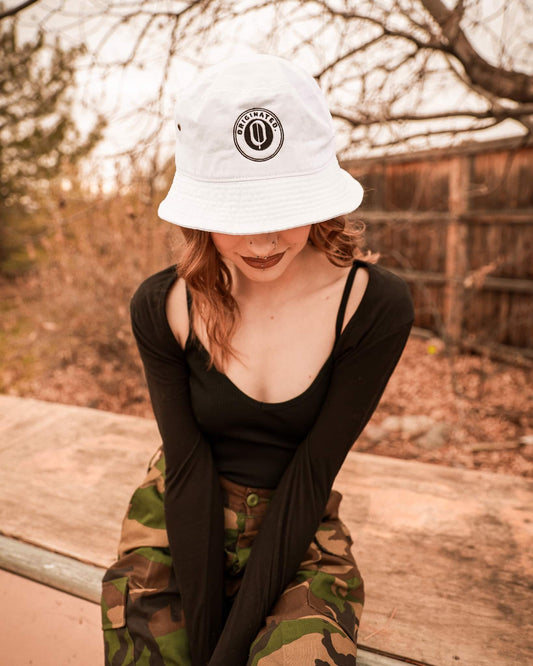 White Bucket Hat
