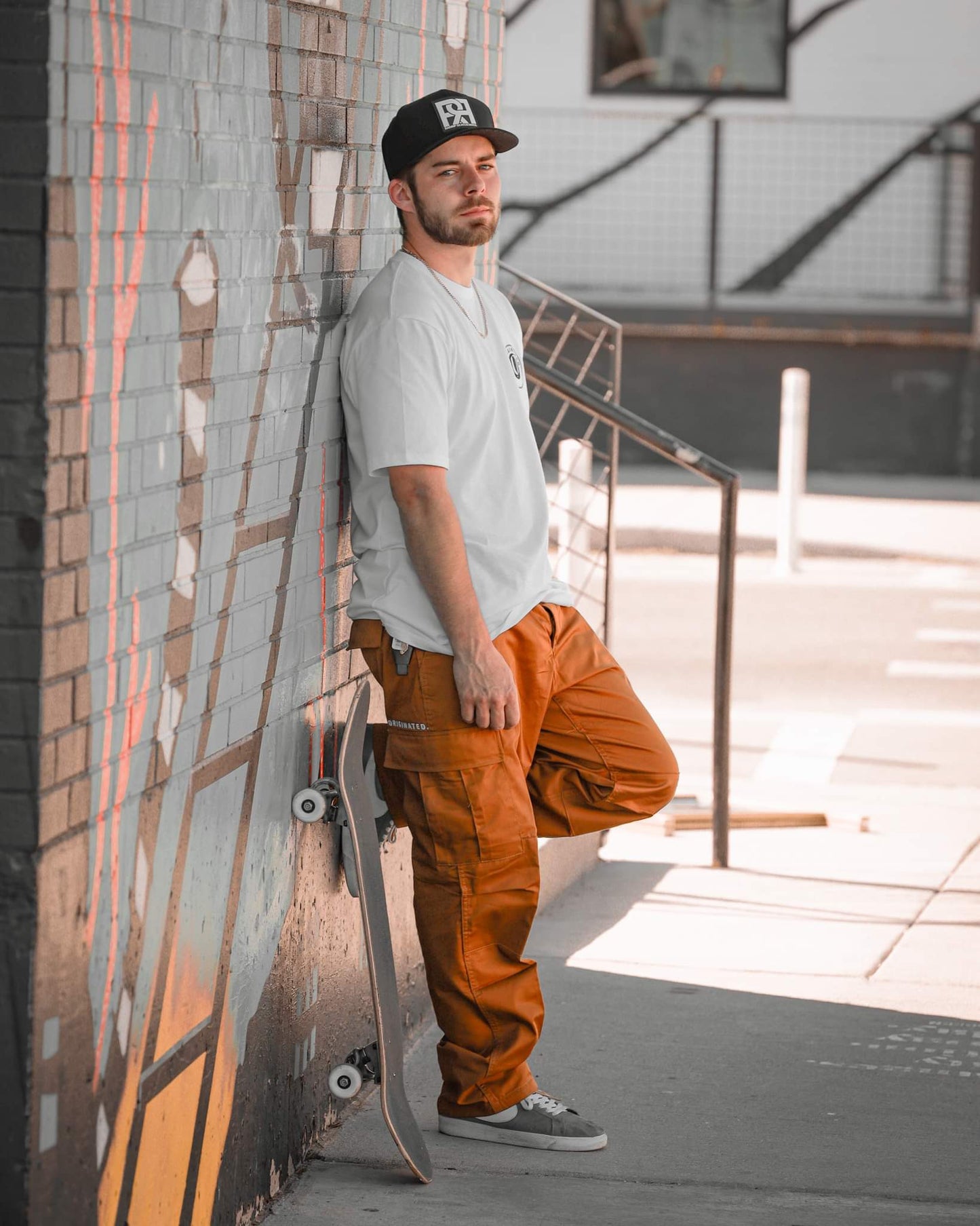 Work Brown Cargo Pants