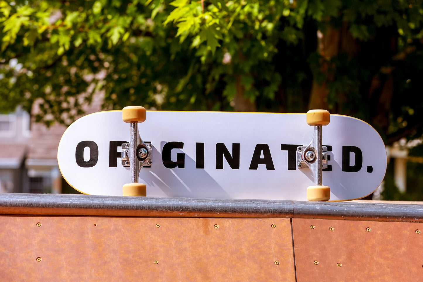 Originated. Skateboard Deck